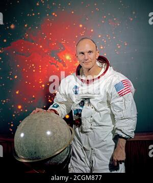 1969 Portrait - Astronaut Thomas K. Mattingly II. Stockfoto