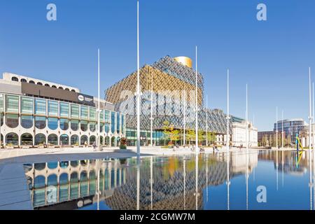 Bibliothek von Birmingham am Centenary Square, Birmingham, England, Großbritannien Stockfoto