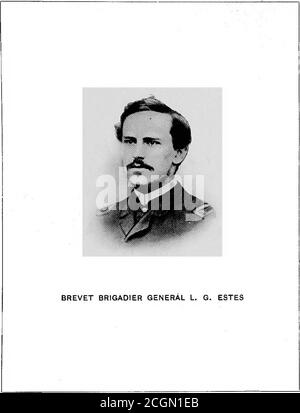 . Bürgerkriegserfahrungen unter Bayard, Gregg, Kilpatrick, Custer, Raulston, und Newberry, 1862, 1863, 1864 . Sie-selbst in der Frage, mir eine Kommmission zu bescheren, -RTote einen Brief an den Hon. George T. Cobb, ein einflussreiches Mitglied des Kongresses aus NewJersey, eine Kopie von denen Kapitän L. G. Estes, hisadjutant-General, Gab mir.^ im Februar anorder von der war Department Entladung meiner als Privatperson von der Harris Light Cavalry akzeptieren eine kommission in der vierundzwanzigsten NewYork Kavallerie wurde am General Kilpat-ricks Hauptquartier in Stevensburg empfangen. Ich kümmerte mich nicht darum, den General zu verlassen und ging zu h Stockfoto