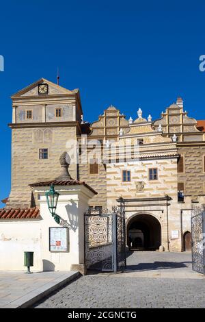 renesanční zámek Horšovský Týn (narodni kulturni pamatka), Plzeňský kraj, Ceska republika / Renaissanceschloss Horsovsky Tyn, Region Pilsen, Tschechische Republik Stockfoto
