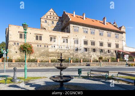 renesanční zámek Horšovský Týn (narodni kulturni pamatka), Plzeňský kraj, Ceska republika / Renaissanceschloss Horsovsky Tyn, Region Pilsen, Tschechische Republik Stockfoto