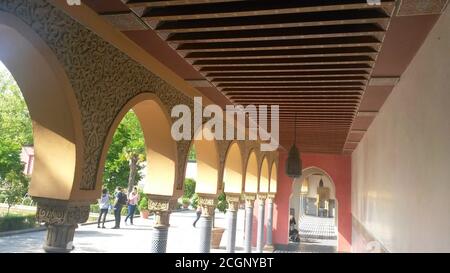 Orientalischer Garten in den Gärten der Welt in Berlin-Marzahn Stockfoto