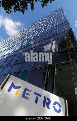 Hauptsitz der Metro AG, Düsseldorf, Nordrhein-Westfalen, Deutschland Stockfoto