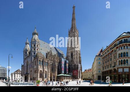 Stephansdom, Stephansplatz, 1. Bezirk von Wien, Innere Stadt Wien, Österreich Stockfoto