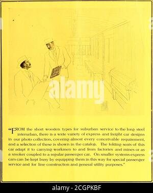 . Elektrische Eisenbahn Zeitschrift . DIE Firma J. G. BRILL Philadelphia, Pennsylvania AMERIKANISCHE AUTOFIRMA St. Louis, Mo.G. C. KUHLMAN CAR CO. Cleveland, OhioWASON MANUFACTURING CO. Springfield, Mass.COMPAGNIE J. G. BRILLParis, Frankreich Stockfoto