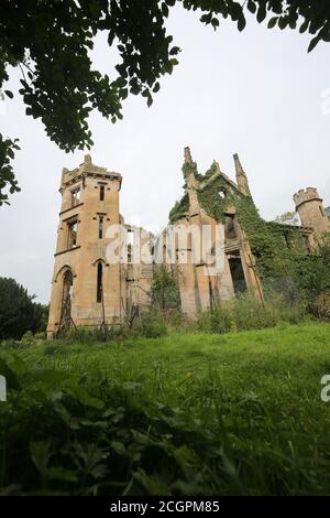 Cambusnethan House, Wishaw, North Lanarkshire, Scotland, UK 10 sept 2020 oder Cambusnethan Priorat wurde von James Gillespie Graham entworfen und I abgeschlossen Stockfoto