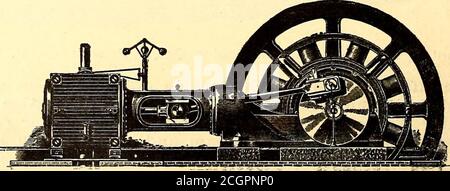 . Die Straßenbahn Zeitschrift . 95 HOCHLEISTUNGS-St. Louis Corliss-MOTOREN – Street Railway Service. Hergestellt von ST. LOUIS IRON & MACHINE WORKS, ST. LOUIS, MO.1897 KATALOG GERADE HERAUS. ROBT. WETHERILL & CO., Office and Works, Chester, Pa. Eleetrie und Cable Railway Power Machinery. •Mi CorlissEngines.. BerryBoilers. Januar 1898.] STREET RAILWAY JOURNAL. 109 AMERICAN-BALL-MOTOR UND DIREKT ANGESCHLOSSENEN GENERATOR Stockfoto
