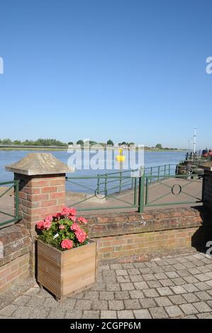 River Great Ouse, King's Lynn, Norfolk Stockfoto