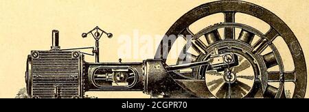 . Die Straßenbahn Zeitschrift . Werk der Corliss Steam Engine Co., in Providence, R. I.Dieses Unternehmen stellt Corliss Motoren in verschiedenen Typen her, Wliich werden allgemein und erfolgreich für die Herstellung und Stromversorgung eingesetzt. Auch die Hersteller von CorlissPatent Vertikal-Rohrkessel, speziell für Compound- und Dreifachexpansionsmotoren, die überhitzten Dampf und sehr hohen Druck benötigen. ROBT. WETHERILL. & CO., Büro und Werke, Chester, Pa. Eleetrie und Kabelbahn Power Machinery. CorlissEngines... BerryBoilers. Januar 1896.] STREET RAILWAY JOURNAL. 81 C. & G. KOOP Stockfoto