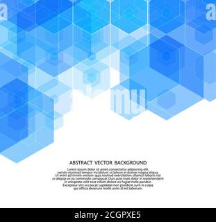 Abstraktes Wasser dreieckigen Hintergrund. Vektorgrafik eps10 Stock Vektor