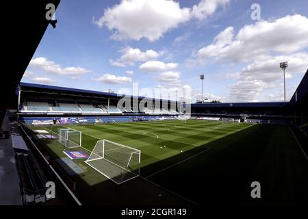 Eine allgemeine Ansicht des Kiyan Prince Foundation Stadions. Stockfoto