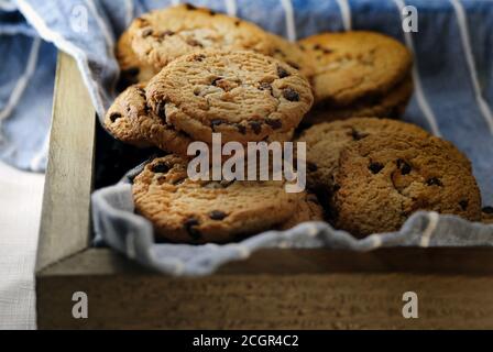 Chocolate Chip Cookies Foto von Adam Sculls/PHOTOlink.net Stockfoto