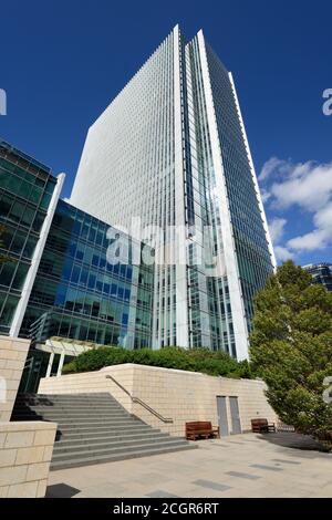 10 Upper Bank Street, Canary Wharf, East London, Großbritannien Stockfoto