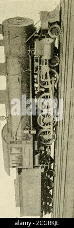 . Lokomotive Engineering: Eine praktische Zeitschrift für Eisenbahn-Triebkraft und Rollmaterial. LOKOMOTIVBAU. 545 Stockfoto