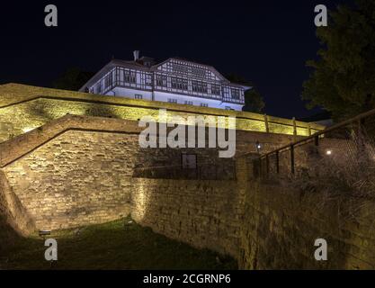 Belgrad / Serbien - 19. September 2018: Das Belgrader Stadtinstitut zum Schutz der Kulturdenkmäler befindet sich in der Belgrader Festung in Kalemegd Stockfoto