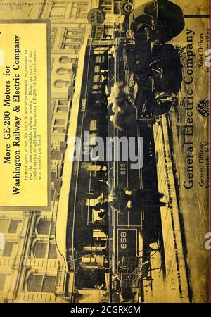 . Elektrische Eisenbahn Zeitschrift . AMERICAN CAR COMPANYST. LOUIS, MO. WASON MANUFACTURING CO.SPRINGFIELD, MASSE. £ C t r i g Bahn J o ujfe n a A.. 1111111 Stockfoto