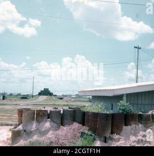 Vietnamkrieg US ARMY / United States Army Flugwehrrakete Raytheon MIM-23 Hawk - Vietnam war Surface to Air Missile (SAM) Raytheon MIM-23 Hawk Stockfoto