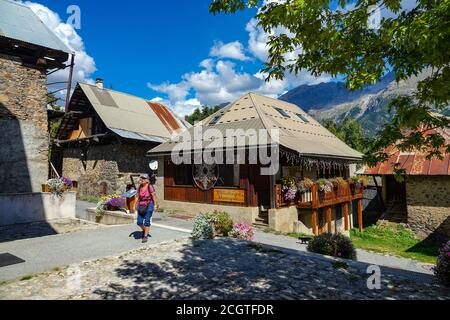 Puy-Saint-Vincent, Skigebiet, im Sommer, Nationalpark Vanoise, Ecrins, Frankreich Stockfoto