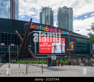 Scotiabank Arena Toronto AUF Kanada Stockfoto