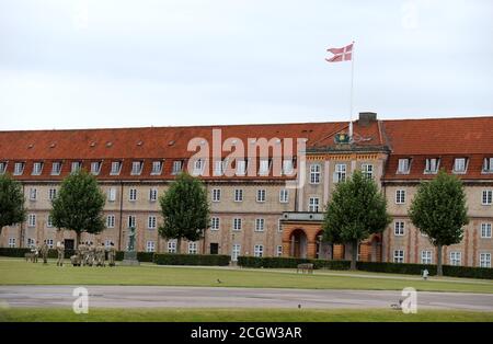 Rosenborg Kaserne in Kopenhagen Stockfoto