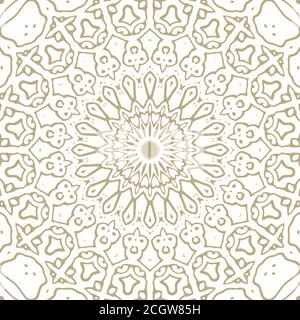 Oriental Nahtloses Vektor-Muster - wiederholende Ornament für Textil, Umhüllungspapier, Mode etc. Stock Vektor