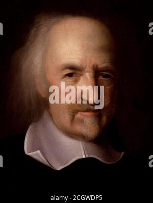 Thomas Hobbes (1588 – 1679), englischer Philosoph Stockfoto