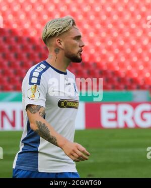 Köln, Deutschland. September 2020. DFB-Pokal, 1. Runde, VSG Altglienicke - 1. FC Köln: Nicola Jürgen (Berlin) Quelle: Jürgen Schwarz/Alamy Live News Stockfoto