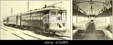 . Elektrische Eisenbahnzapfen . Schrägfördersystem. Die Verwendung der Stahl-Messenger und Stahl-Trolley Öffentlichkeit wegen einer Qualität der Service, die Gewinn hat Vertrauen und Unterstützung, viele andere Vorteile sind zu erwarten. Sie können am ersten schwer zu erkennen sein, aber große Masse über einen Zeitraum von mehreren Jahren.Gleiswartung muss notwendigerweise weniger outlayand Aufmerksamkeit erfordern, wenn das Gewicht des rollenden Bestands um mehr als ein Drittel verringert wird. Ein leichteres Auto wird auch eine subtraktive Wirkung auf die Antriebsnachfrage haben, eine Bedingung, die besonders begrüßt wird, weil dieKraft genommen, um die alten Autos auf der R starten Stockfoto