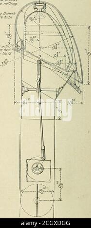 . Amerikanischer Ingenieur und Eisenbahn Zeitschrift . Messingverkleidung net/na Bmeshrper/nch AFO 23/r/RE an heLötet an Haube. Hood heft in pface n-ith*0&25Kupfer Trigon schnell-ened fa Deck n-iffi Ah /2scretr et/es. C in Casina. 022 Ctafr. Fror? Außerhalb Casinas und Qotrn-tafte to he Zinn. Abschnitt A-B.. Abb. 2. - Anordnung der Einlasshaube und der Bedienvorrichtung. Mit sehr zufriedenstellenden Ergebnissen in den Autos verwendet werden, die mit dem neuen Ventilationssystem ausgestattet sind. Ein weiterer markierter Vorteil der fixeddeck Flügel ist die gesamte Abwesenheit von kalten Luftströmungen fallen auf die Köpfe der Passagiere, die so unangenehm ist ein featureof der Mova Stockfoto