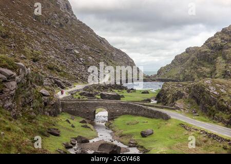 GAP of Dunloe, Killarney, Kerry, Irland. September 2020. Ein Blick auf die Gap of Dunloe, Co. Kerry, Irland. - Credit; David Creedon / Alamy Live News Stockfoto