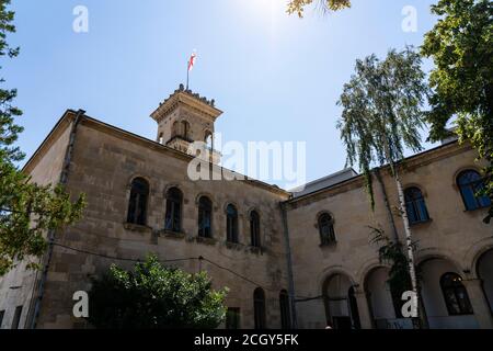 Museum von Joseph Stalin in der Stadt Gori. Georgien. Hochwertige Fotos Stockfoto