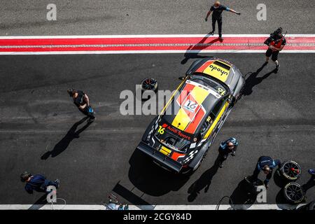 16 Magnus Gilles (bel), Comtoyou Racing, Audi LMS, Aktion beim FIA WTCR Rennen 2020 in Belgien, 1. Lauf des FIA Tourenwagen-Weltcups 2020, o Stockfoto