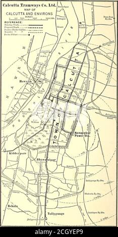 . Die Straßenbahn Zeitschrift . DALHOUSIE PLATZ, WEST - POSTAMT RECHTS in der Geburtsstadt die Straßen, wie in allen orientalischen Städten, Arenarrow, und gesäumt zum größten Teil mit unpropessessessinghouses und Hütten, die sehr dicht bevölkert sind, eine wardhaving eine Dichte von 281 pro Hektar, oder 180,000 pro Quadratmeile.Breite Straßen sind, Jedoch jetzt, das durch travel nativequarters geschnitten wird, und travel verstopften Bezirke, travel bis latelybeen travel Brutstätte von Epidemien und Pest haben, werden heraus geöffnet, und diese Arbeit ist der Anfang eines großen Verbesserung Schemeupon, travel travel Regierung eingetragen hat.. Straße Stockfoto