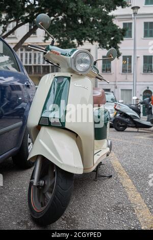 Lambretta LN125 Stockfoto