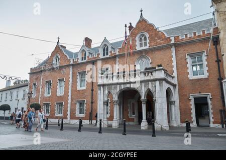 Die Kloster offizielle Residenz der Gouverneur von Gibraltar, Britische überseegegend, Vereinigtes Königreich, UK Stockfoto