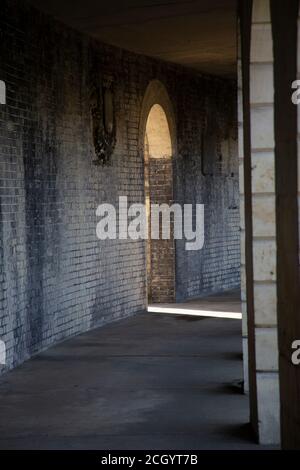 Der Brompton-Kolonnadenfriedhof - ursprünglich der Westen Londons und Westminster Cemetery - Kensington und Chelsea, London Großbritannien Stockfoto