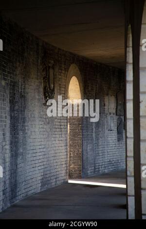 Der Brompton-Kolonnadenfriedhof - ursprünglich der Westen Londons und Westminster Cemetery - Kensington und Chelsea, London Großbritannien Stockfoto