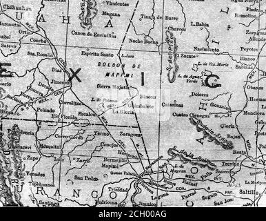 . Eisenbahnverkehrskarten: Vorbereitet für den Kurs im zwischenstaatlichen Handel. Espintn Stow C iji, A //&gt; zwei • f (#1. Stockfoto