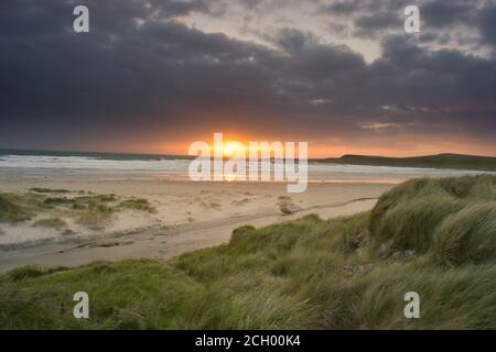 Strand in Machir Bay Islay Schottland Großbritannien Stockfoto