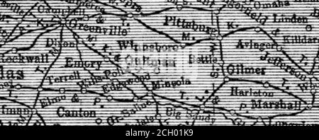 . Eisenbahnverkehrskarten: Vorbereitet für den Kurs im zwischenstaatlichen Handel. . , ft M K,Trtt o)yinrj ^i *^m*i^*&lt; San /■ VCiiiiu.V Stockfoto