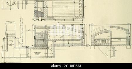 . Amerikanischer Ingenieur und Eisenbahn Zeitschrift . .-^ PLAN DES BODENS UNTER NIETTURM.0. FLANSCHIEREN FUENACE IM BOILBB SHOP. NEUE LOKOMOTIVE GESCHÄFTE, LESEN, PA. - PHILADELPHIA & LESEN EISENBAHN. März 1903. AMERIKANISCHER INGENIEUR UND RAIUROAD JOURNAL. IIS Stockfoto