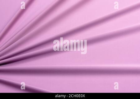 Warme Strickqualität in Pink. Die Textur des Stoffes. Stockfoto