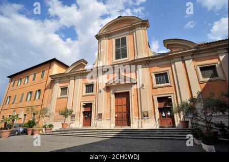 Kirche San Francesco a Ripa, Trastevere, Rom, Italien Stockfoto