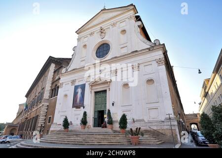 Italien, Rom, Kirche Santo Spirito in Sassia Stockfoto