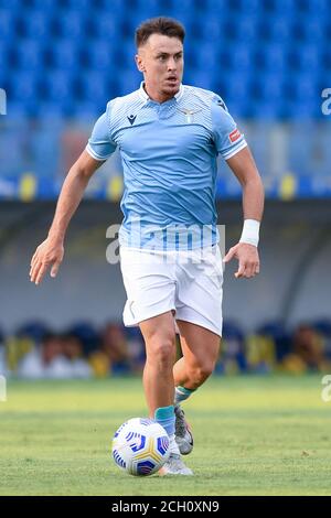 Frosinone, Italien. September 2020. Patric von SS Lazio beim Freundschaftsspiel zwischen Frosinone und SS Lazio im Stadio Benito Stirpe, Frosinone, Italien am 12. September 2020. Foto von Giuseppe Maffia. Kredit: UK Sports Pics Ltd/Alamy Live Nachrichten Stockfoto