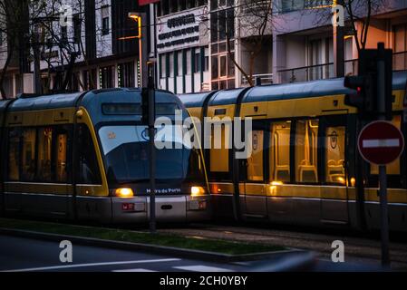 Am frühen Morgen, Porto, Portugal Stockfoto