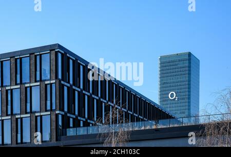 O2 Telefonice Bürogebäude Stockfoto