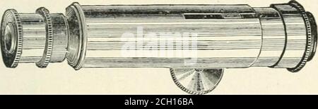 . Color-Vision und Farbblindheit, ein praktisches Handbuch für Eisenbahnchirurgen. Im rechten Winkel, mit einem Blot von Inkon beiden inneren Hälften, und einige farbige Gläser. Wenn der Winkel durch eine Rotglasplatte in Hälften geteilt wird und wir das Glas von oben betrachten, erscheint der eine durch Reflexion rot, der andere bläulich grün durch Brechung. Farbblinde Personen nehmen die Tlie-con-trast-Farbe nicht wahr, sondern nennen den grünen Fleck schwärzlich oder bläulichschwarz. SPEZIELLE TESTS. 83 Spezielle Tests.das Spektroskop. – das Spektroskop,{eine valuable Hilfe, um wissenschaftliche Studie über Farbblindheit zu lügen, ist nota befriedigend Stockfoto