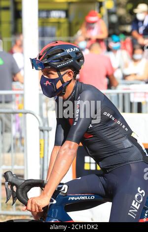 TOUR DE, Frankreich. , . Lyon, Frankreich. Egan Bernal Gomez Kolumbien Ineos Grenadiers (Foto: Pierre Teyssot/ESPA-Images) Kredit: Europäische Sport Fotoagentur/Alamy Live Nachrichten Stockfoto