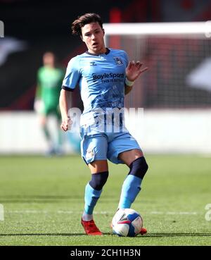 Callum O'Hare von Coventry City während des Sky Bet Championship-Spiels am Ashton Gate in Bristol. Stockfoto